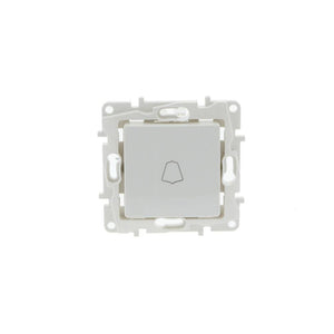 Mecanismo tecla pulsador empotrable con campana para timbre - Barcelona Led-
