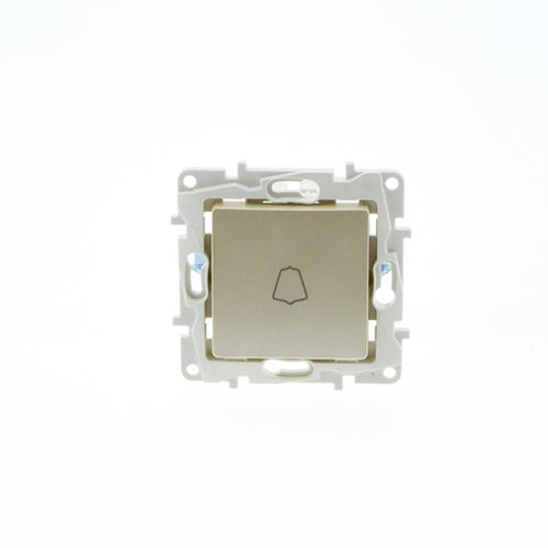 Versenkter Drucktastenmechanismus mit Klingel für Türklingel