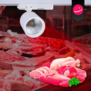 Proyector LED para carril monofásico 40W - Carnicerías - Barcelona Led-