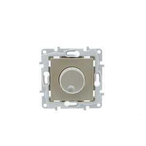 Regulador rotativo 200W 230V empotrable y marco embellecedor (5)