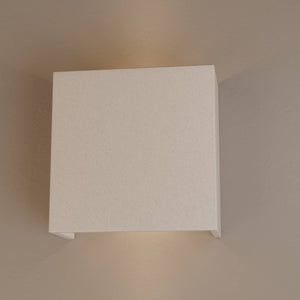 Aplique de pared concreto "Scuad" - Cuadrado - Up & down - 1 x G9 - Barcelona Led-Decoración