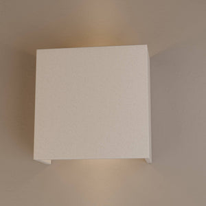 Aplique de pared concreto "Scuad" - Cuadrado - Up & down - 1 x G9 (7)