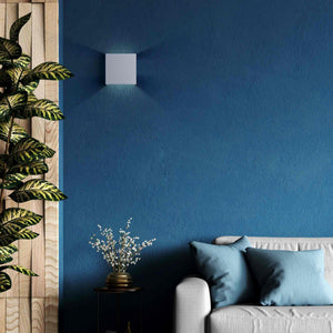 Aplique de pared concreto "Scuad" - Cuadrado - Up & down - 1 x G9 (9)
