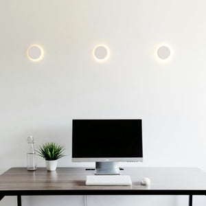 Aplique de pared escayola "Lune" - 2,5W - Luz cálida (8)