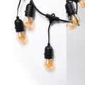 Set - Lichterkette für außen 11,5m + 10 dimmbare LED-Glühbirnen G45/E27- 4W - 2200K - IP44 4
