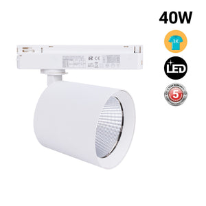 Proyector LED para carril monofásico 40W - Moda y retail (21)
