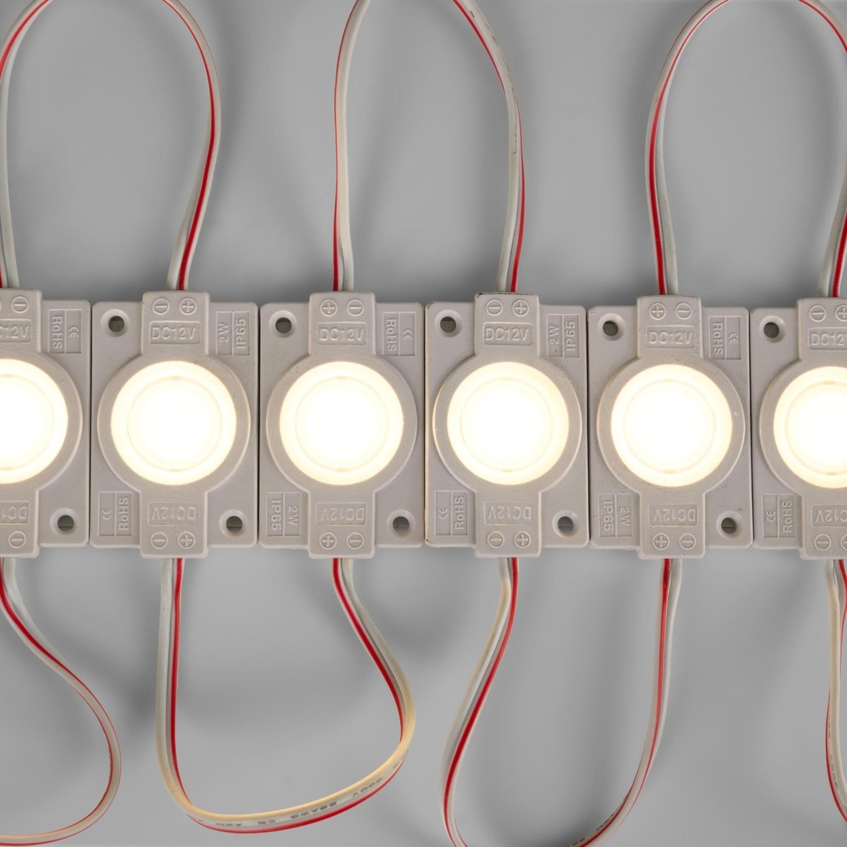 Módulo LED para rótulos - 2W - 12V DC - IP65 - 165º - 3000K - Barcelona Led-