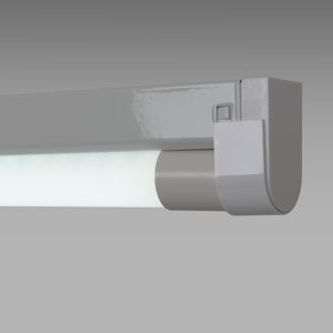 Kit regleta portatubos + tubo LED T8 - 18W - 120cm (5)