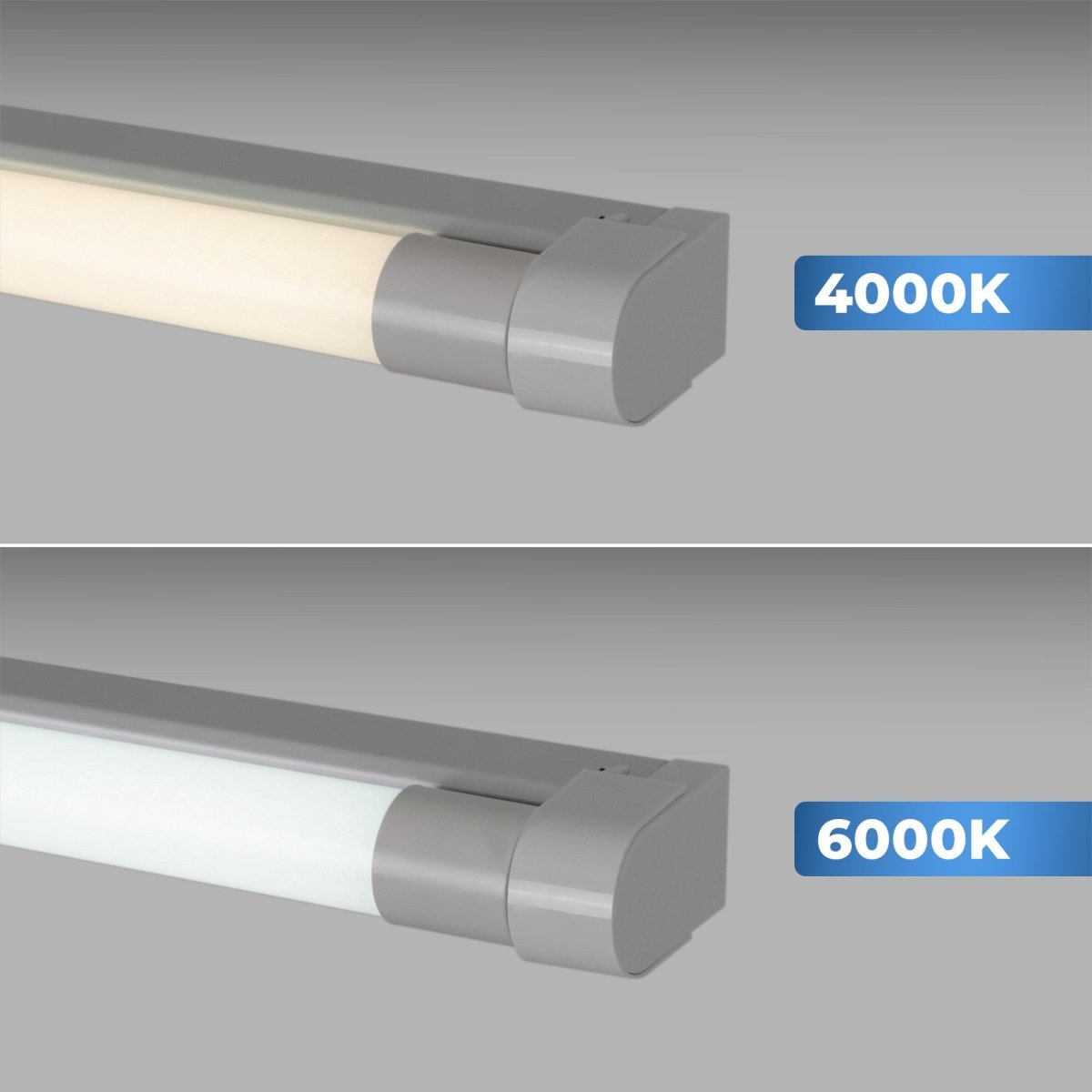 Kit regleta portatubos + tubo LED T8 - 18W - 120cm - Barcelona Led-