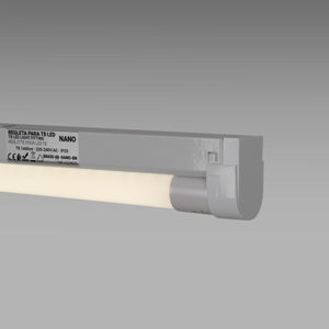 Kit regleta portatubos + tubo LED T8 - 9W - 60cm - Barcelona Led-