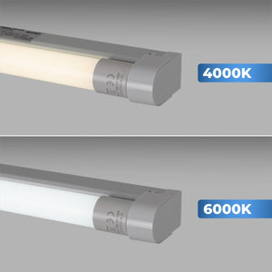 Kit regleta portatubos + tubo LED T8 - 9W - 60cm - Barcelona Led-