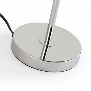 Lámpara de mesa bola cristal triple "ROM" - 3 x E27 - Ø 15cm (9)