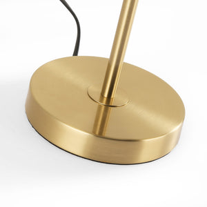 Lámpara de mesa bola cristal triple "ROM" - 3 x E27 - Ø 15cm (22)