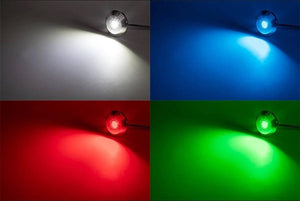 Foco LED sumergible RGB para embarcaciones doble - 12V - 120W - IP68 - Barcelona Led-