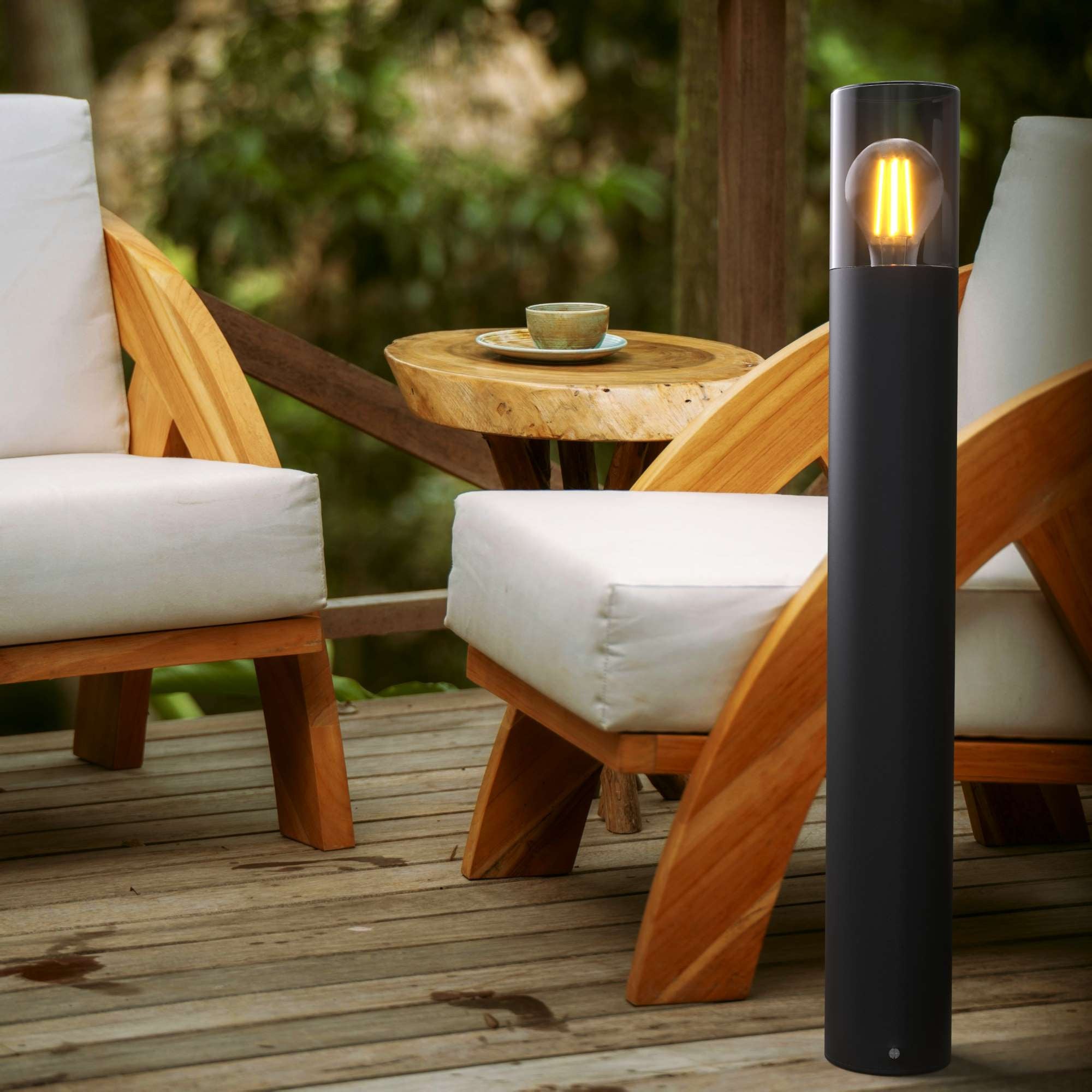 Farola tipo bolardo "Beld" - 60 cm - 1 x E27 - IP44 (1)