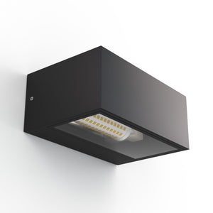 Aplique de pared exterior aluminio "Oriol" - IP44 - R7S - Barcelona Led-Decoración