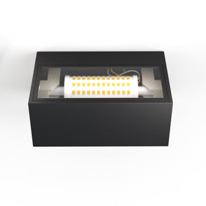 Aplique de pared exterior aluminio "Oriol" - IP44 - R7S (4)