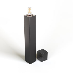 Farola exterior tipo bolardo "SILS" - 60 cm - 1 x E27 - IP44 (5)