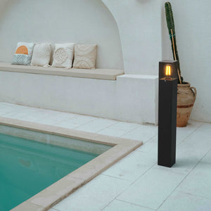 Farola exterior tipo bolardo "SILS" - 60 cm - 1 x E27 - IP44 (8)