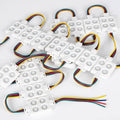 Vierkante RGB LED-module voor signage - 0,96W - 12V DC - IP65 - 120° 4