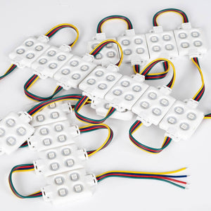 Módulo LED cuadrado para rótulos RGB - 0.96W - 12V DC - IP65 - 120º (3)