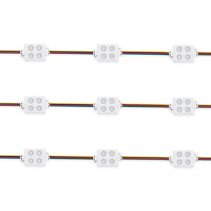 Módulo LED cuadrado para rótulos RGB - 0.96W - 12V DC - IP65 - 120º (8)