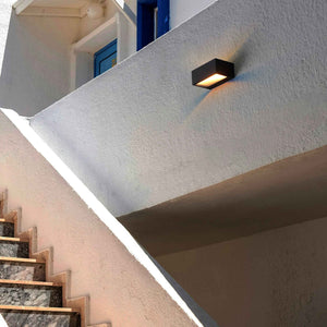 Aplique de pared exterior aluminio "Oriol" - IP44 - R7S - Barcelona Led-Decoración