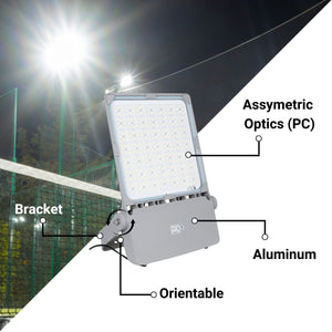 Proyector LED asimétrico exterior 600W - Regulable 1-10V - 160lm/W - IP66 (21)