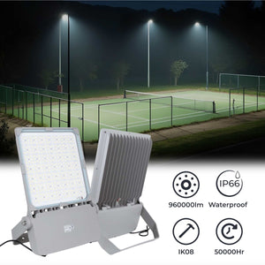 Proyector LED asimétrico exterior 600W - Regulable 1-10V - 160lm/W - IP66 (22)