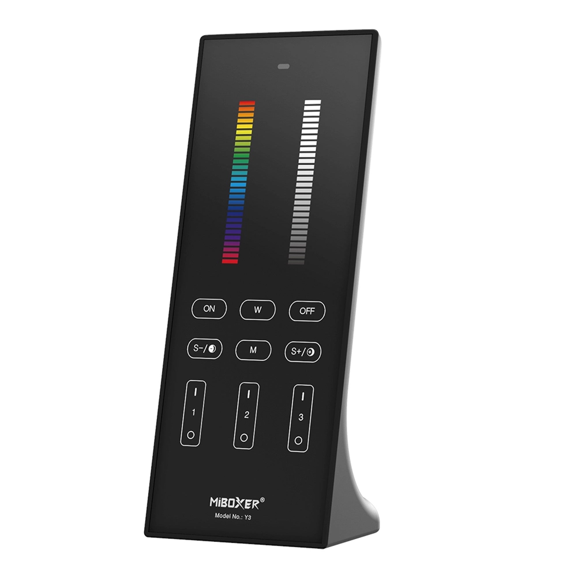 Mando a distancia vertical - RGB + CCT - 3 Zonas - RF 2.4Ghz - Mi Light