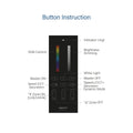 Vertical Remote Control - RGB + CCT - 3 Zones - RF 2.4Ghz - Mi Light 3