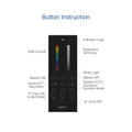 Mando a distancia vertical - RGB + CCT - 3 Zonas - RF 2.4Ghz - Mi Light 3