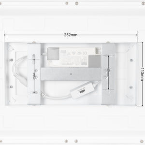 Panel LED de superficie CCT 36W - 120 x 30 cm - 135lm/W - IP20 (13)