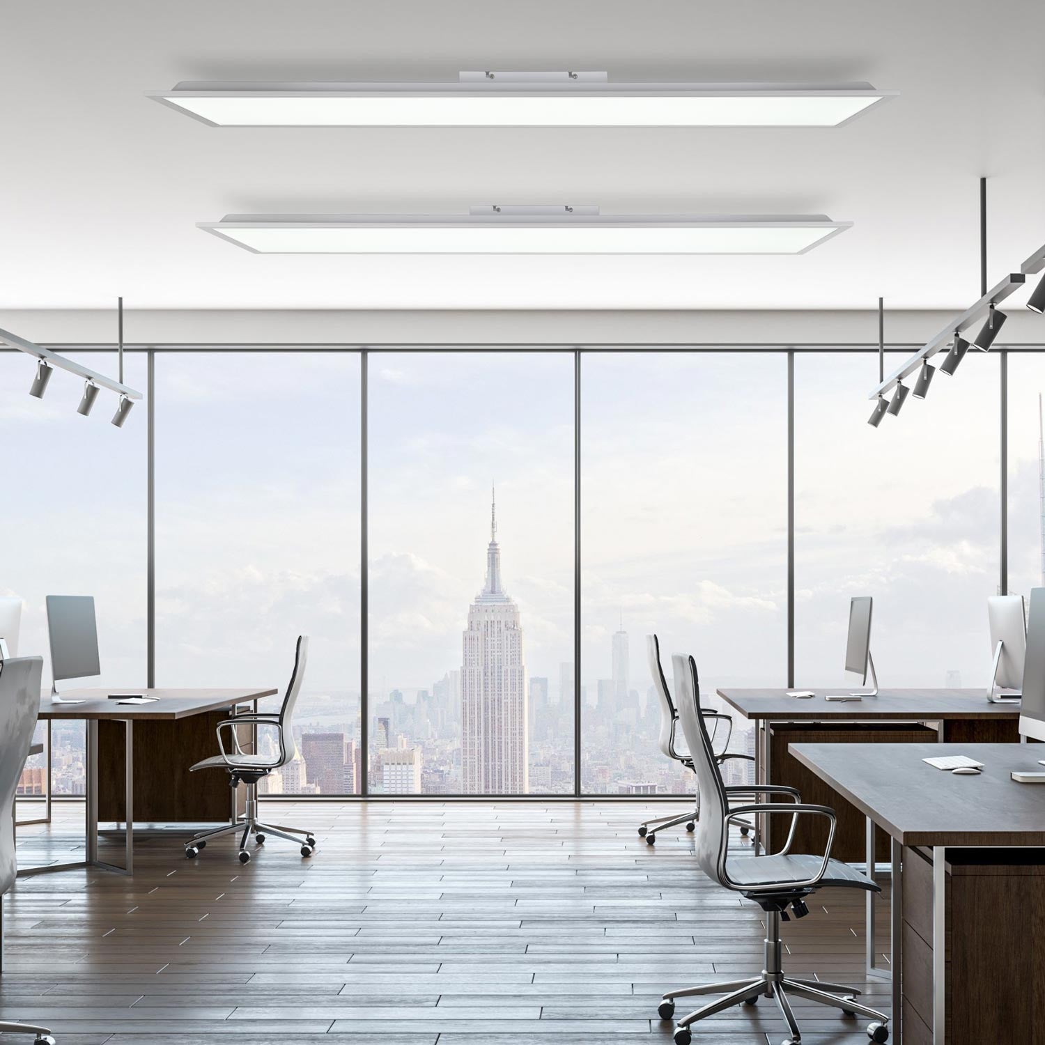Panel LED de superficie CCT 36W - 120 x 30 cm - 135lm/W - IP20 (1)