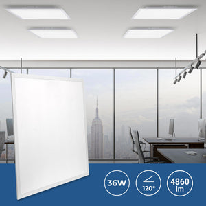 Panel LED de superficie CCT 36W - 60x60 cm - 135lm/W - IP20 (6)