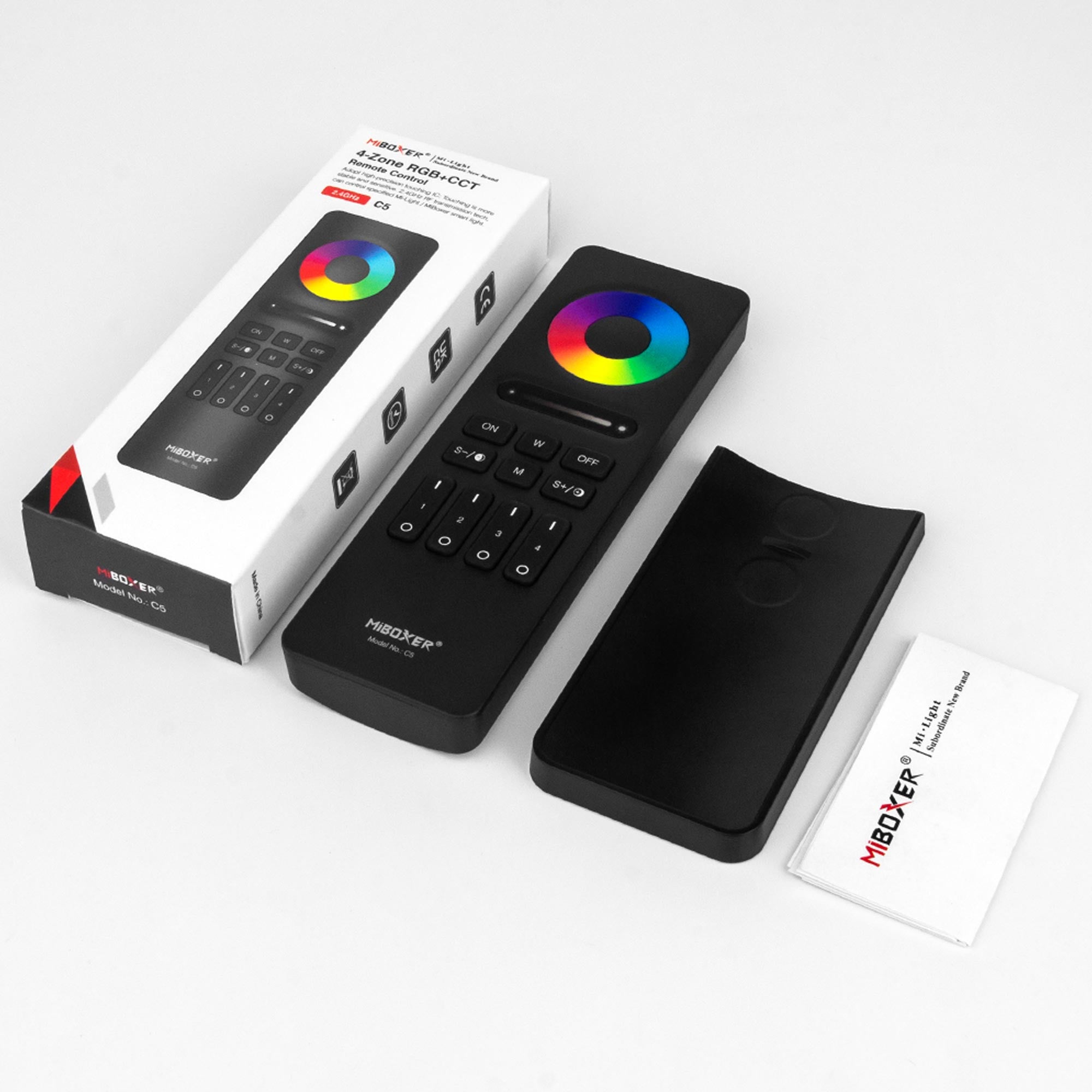 Mando a distancia - RGB + CCT - 4 Zonas - RF 2.4Ghz - Mi Light - C5 (1)