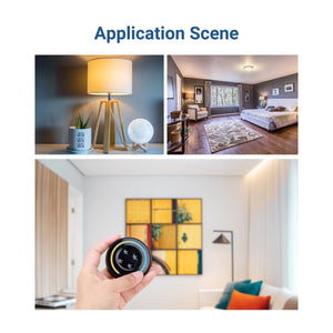 Mando a distancia mini RF - CCT - Base magnética - Mi Light - 2.4GHz (8)