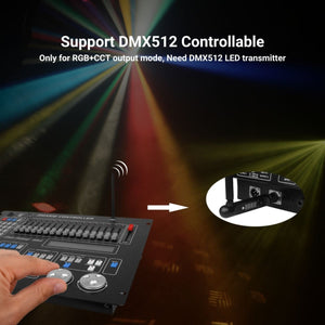 Controlador tira LED 3 en 1- RGB / RGBW / RGB + CCT - 12/24V DC - 2.4GHz - Mi Boxer - E3-RF (6)
