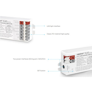 Controlador tira LED 3 en 1- RGB / RGBW / RGB+CCT - 12/24V DC - 2.4GHz+ WiFi - Mi Boxer - E3-WR (4)