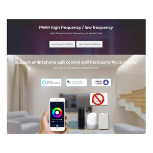 Controlador tira LED 3 en 1- RGB / RGBW / RGB+CCT - 12/24V DC - 2.4GHz+ WiFi - Mi Boxer - E3-WR - Barcelona Led-Control y regulación