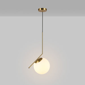 Lámpara colgante bola cristal "HERMI 220" - E27 - Ø 22cm (3)