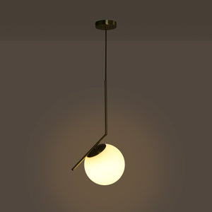 Lámpara colgante bola cristal "HERMI 220" - E27 - Ø 22cm - Barcelona Led-Decoración