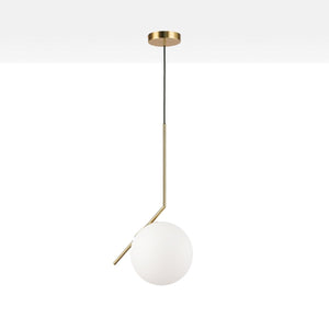 Lámpara colgante bola cristal "HERMI 220" - E27 - Ø 22cm - Barcelona Led-Decoración
