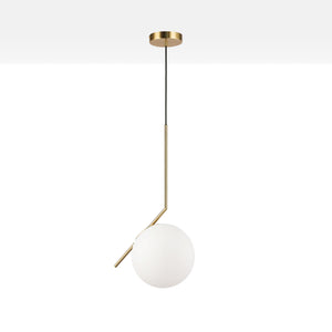 Lámpara colgante bola cristal "HERMI 220" - E27 - Ø 22cm (5)