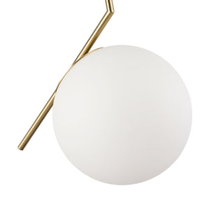 Lámpara colgante bola cristal "HERMI 220" - E27 - Ø 22cm (7)