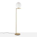 Crystal ball floor lamp