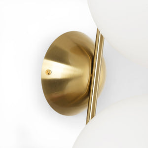 Aplique de pared doble bola cristal "VIC 220" - E27 - Ø 22cm (9)