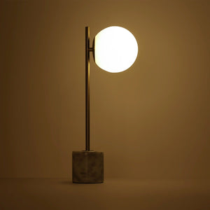 Lámpara de mesa bola cristal "LICRU" - E27 - Ø 15cm - Barcelona Led-Decoración
