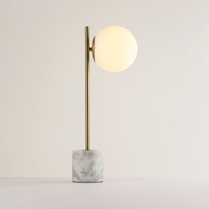 Lámpara de mesa bola cristal "LICRU" - E27 - Ø 15cm - Barcelona Led-Decoración