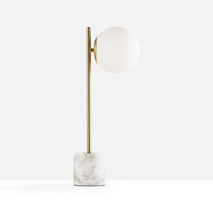 Lámpara de mesa bola cristal "LICRU" - E27 - Ø 15cm - Barcelona Led-Decoración